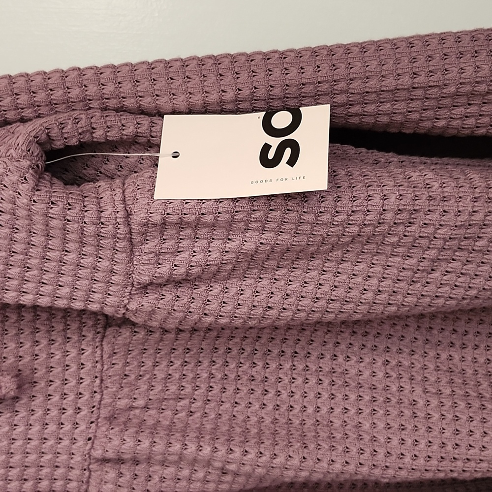 SO® Peplum Henley Hoodie - Picture 6 of 11